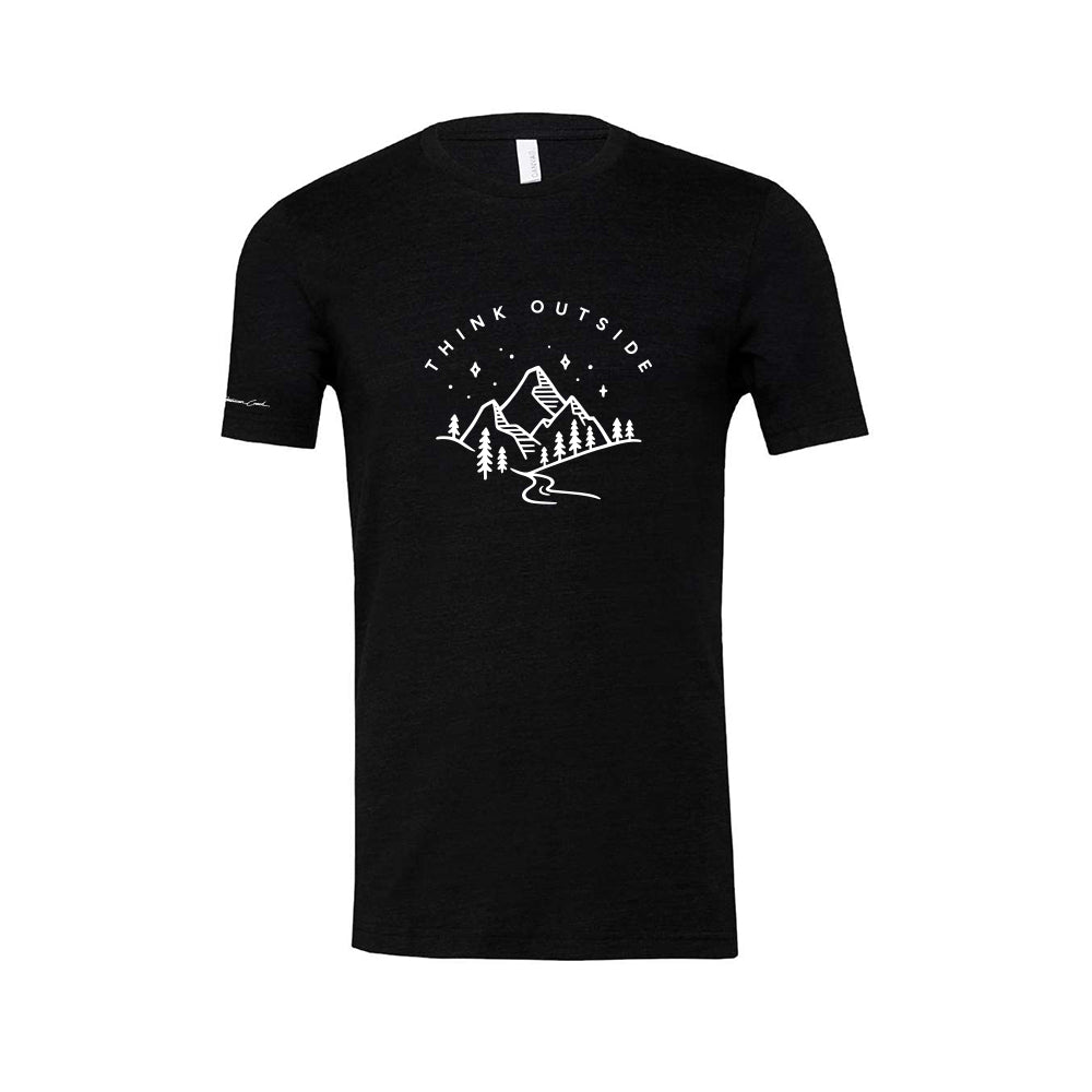 Think Outside - Unisex Triblend Tee American Coach