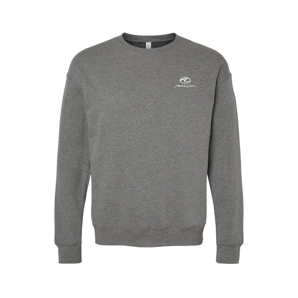 Unisex Sponge Fleece Drop Shoulder Crewneck Sweatshirt American Coach