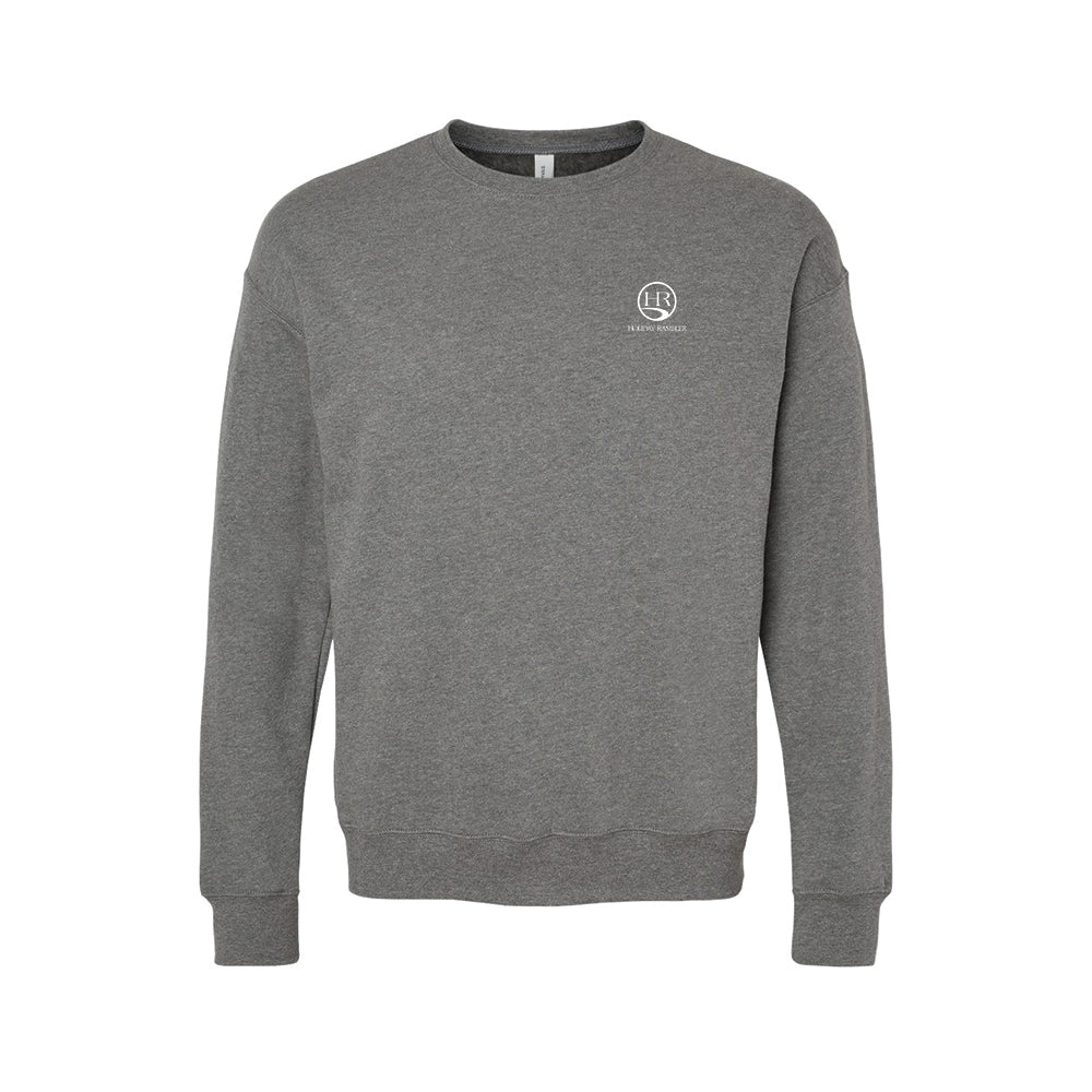Unisex Sponge Fleece Drop Shoulder Crewneck Sweatshirt Holiday Rambler