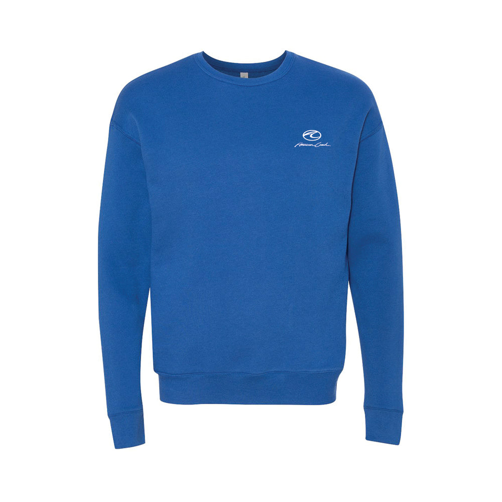 Unisex Sponge Fleece Drop Shoulder Crewneck Sweatshirt American Coach