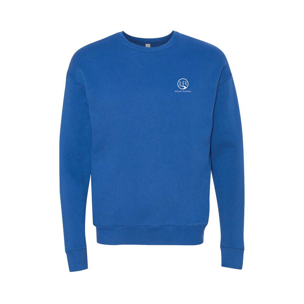 Unisex Sponge Fleece Drop Shoulder Crewneck Sweatshirt Holiday Rambler