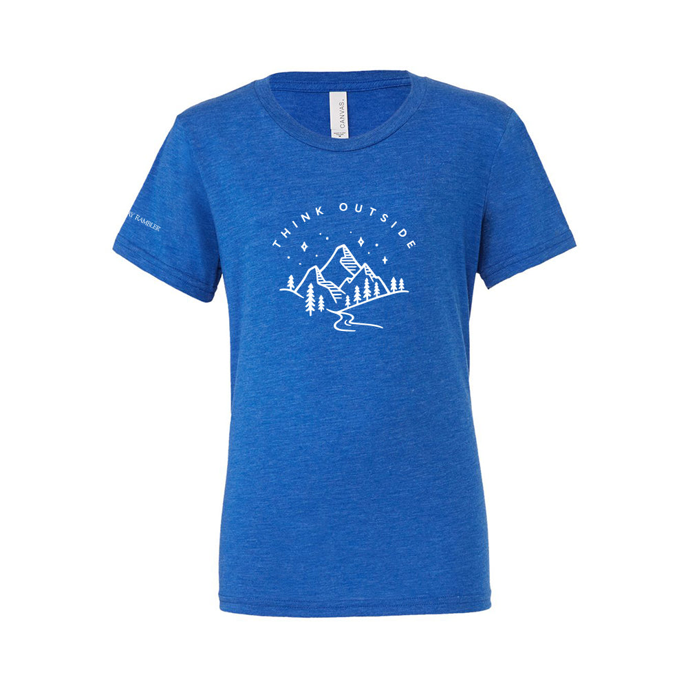 Think Outside - Unisex Triblend Tee Holiday Rambler